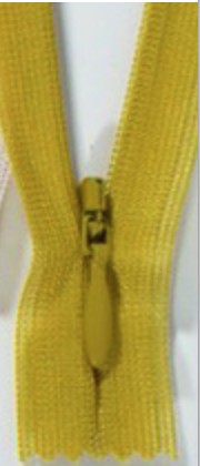 Блискавка спіраль №2 YKK Японія потайна нейлон 50см (509) гірчиця