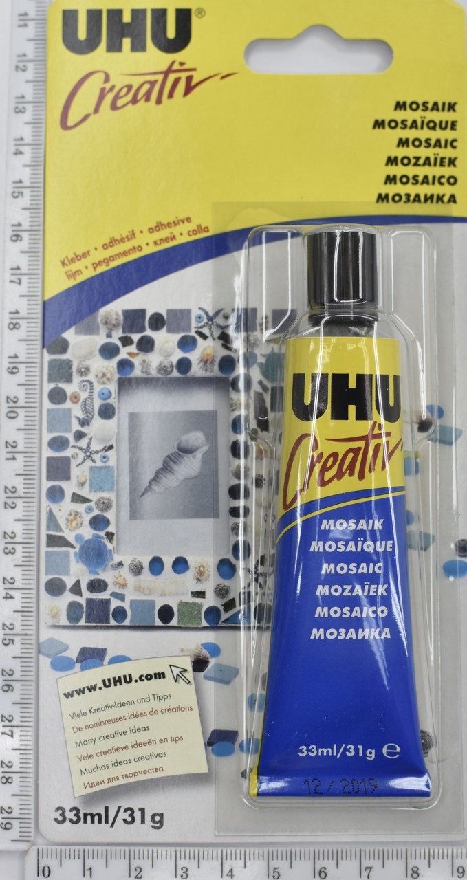Клей UHU Німеччина "MOSAIK" для скла 33мл