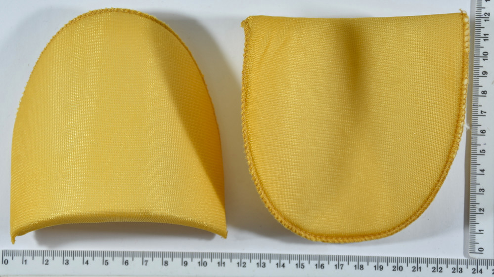 Підплічники щільні середні (5/8 "= 16мм) золото