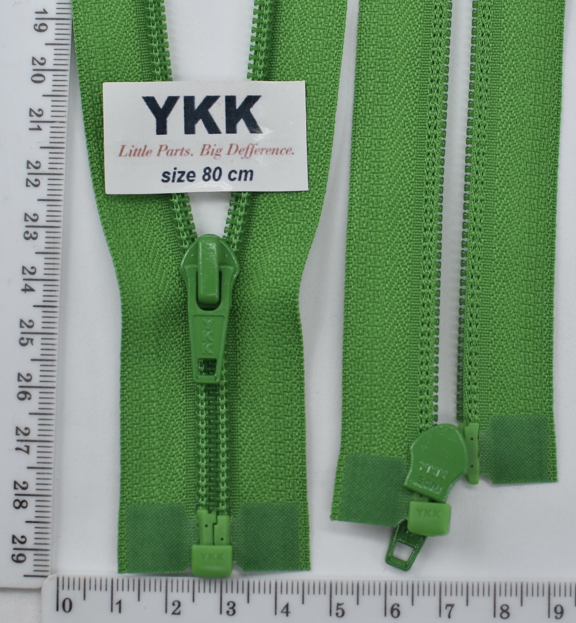 Блискавка спіраль №5 YKK Японія разьемний 80см (151) зелень