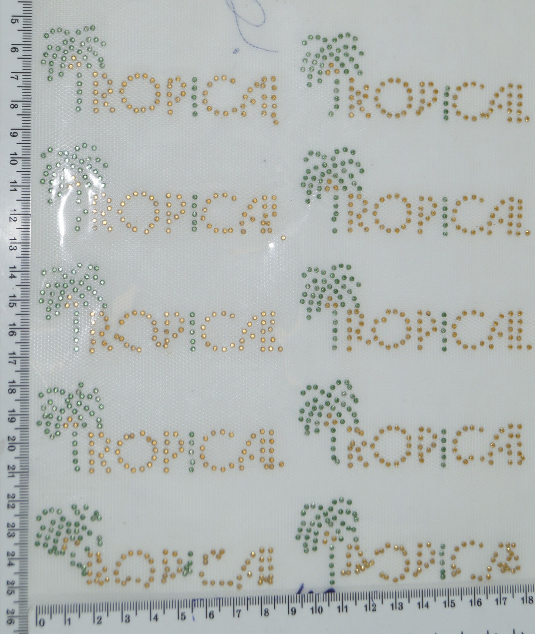 Стрази з покриттям (TROPICAL-10)