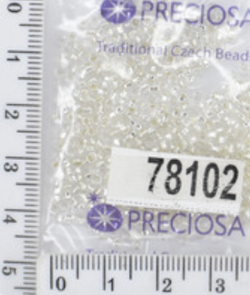 Бісер PRECIOSA № 10 / 0 № 78102 шт = 5гр