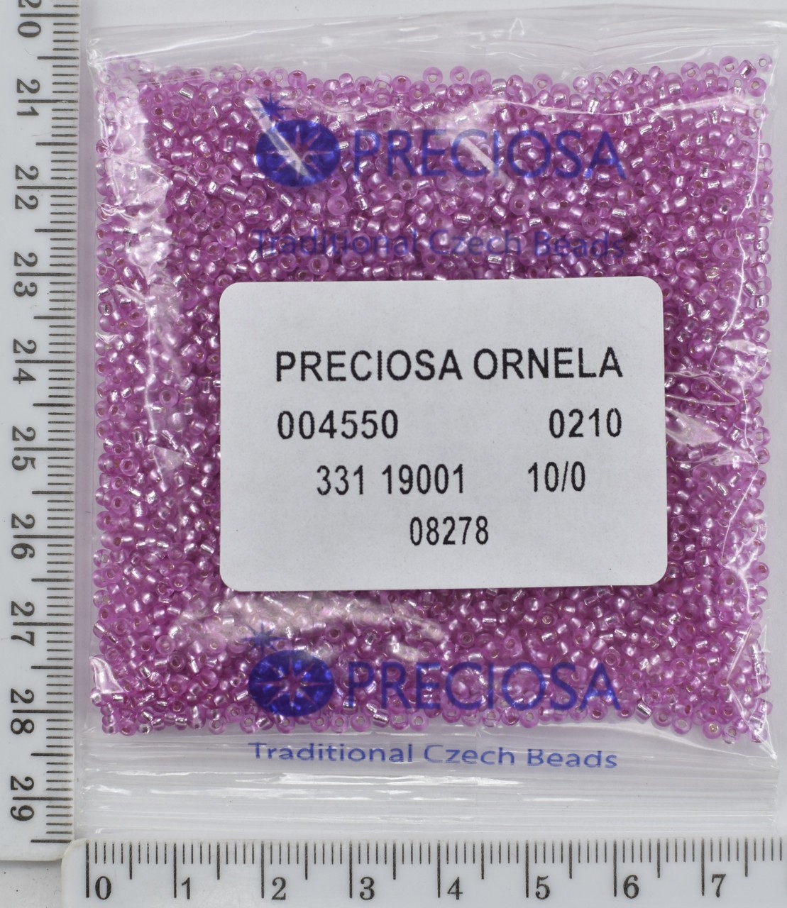 Бісер PRECIOSA №10 / 0 блискучий №08278 пакет 50 грам
