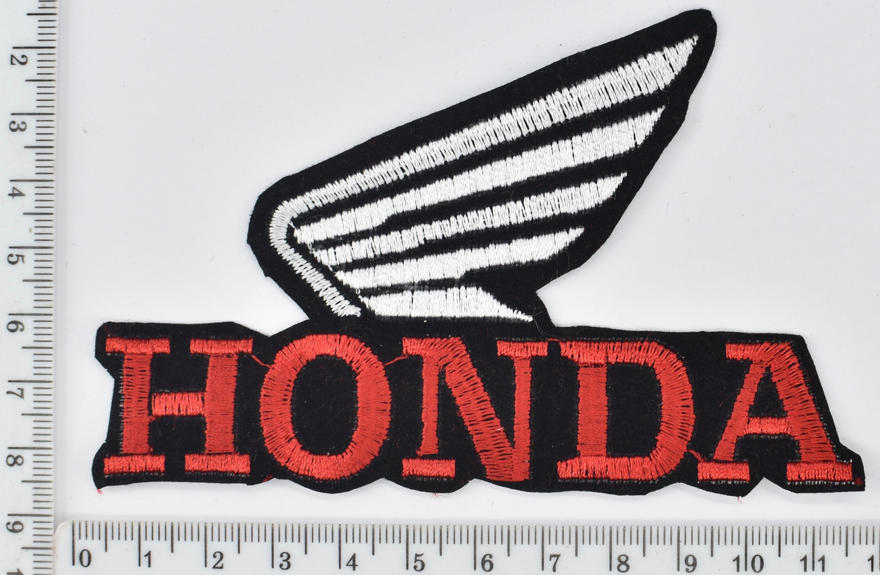Аплікація клейова "HONDA" -крило 10,5 см * 7см