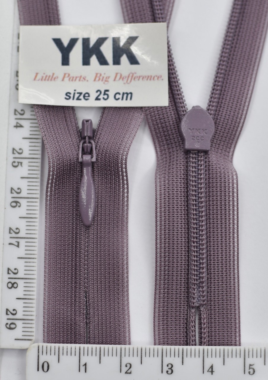 Блискавка спіраль №2 YKK Японія потайна нейлон 25см (206)
