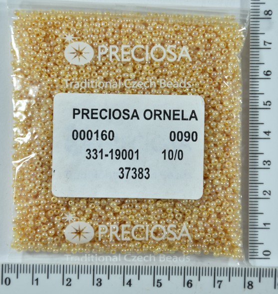 Бісер PRECIOSA №10 / 0 перлам №37383 пакет 50 грам