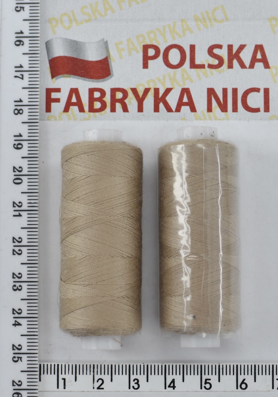 Нитка поліестер армовані №80 (аналог №40 / 2) 400ярд Польща №478