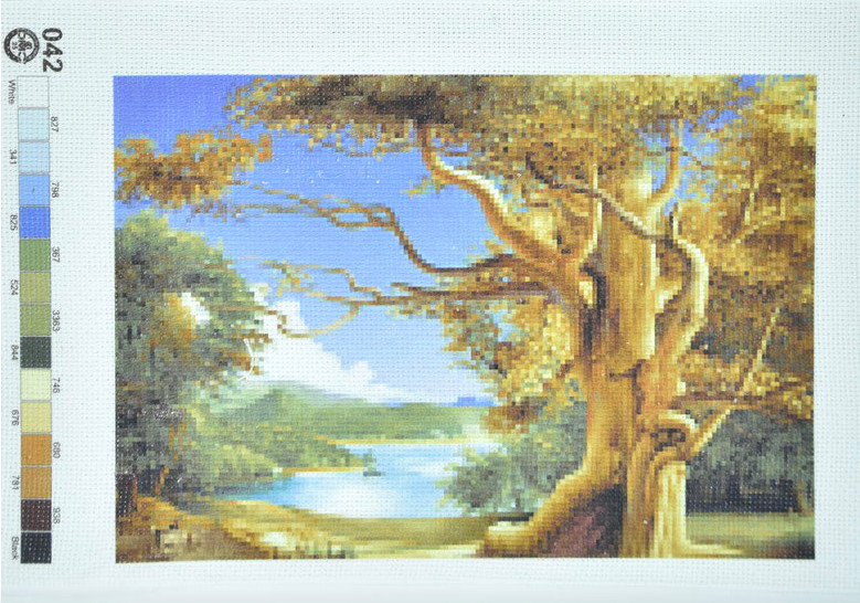 Друк на тканині 20х30см№42