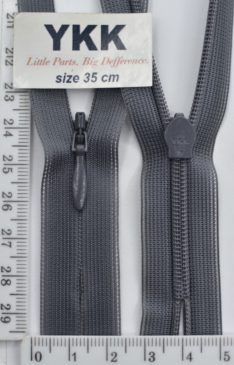 Блискавка спіраль №2 YKK Японія потайна нейлон 35см ( 155 )