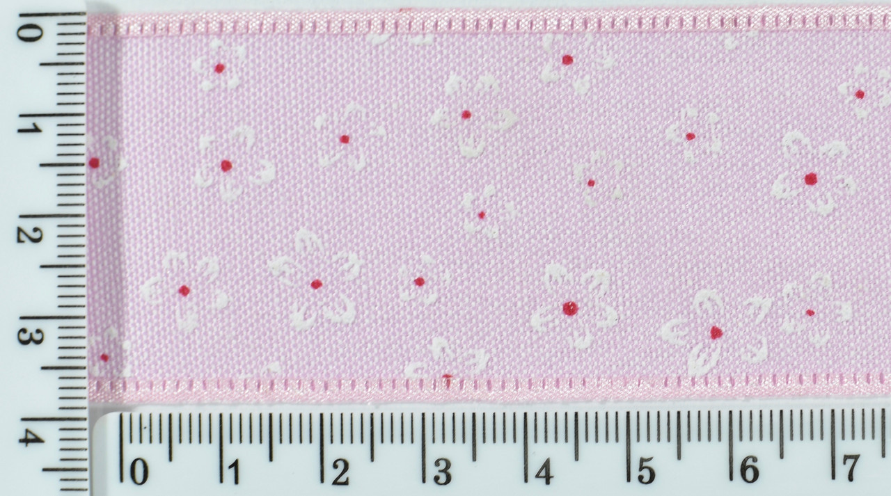 Тасьма (4 см) Польща розов,5м