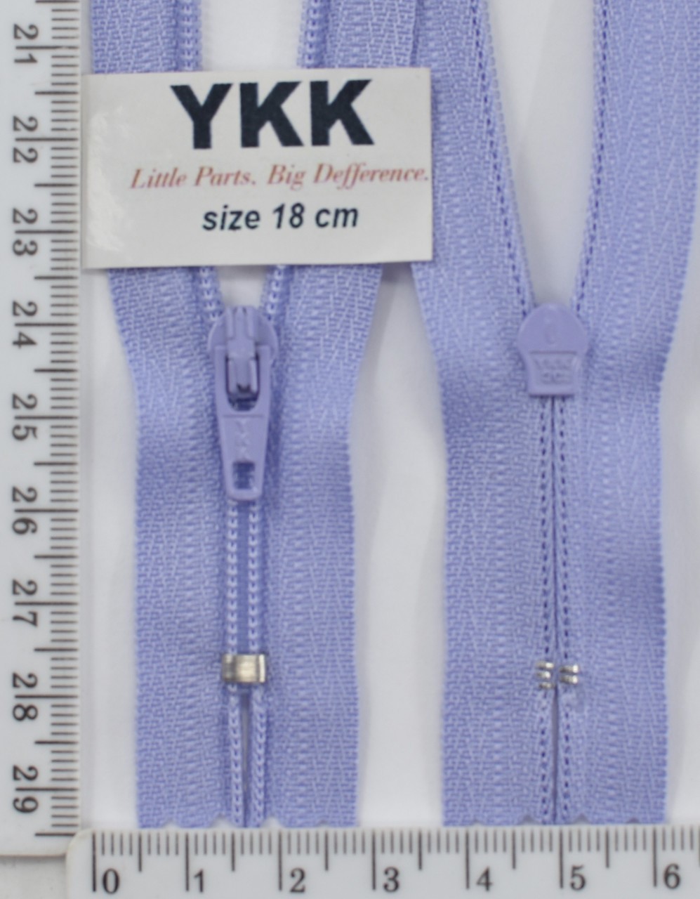 Блискавка спіраль №3 YKK Японія 18см (268) св бузок