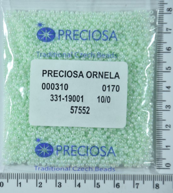 Бісер PRECIOSA №10 / 0 перлам №57552 пакет 50 грам