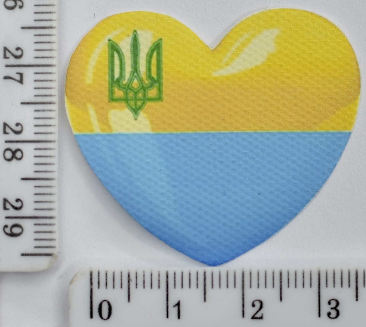 Аплікація клейовий друк спец фарбою 3.2см*3.7см