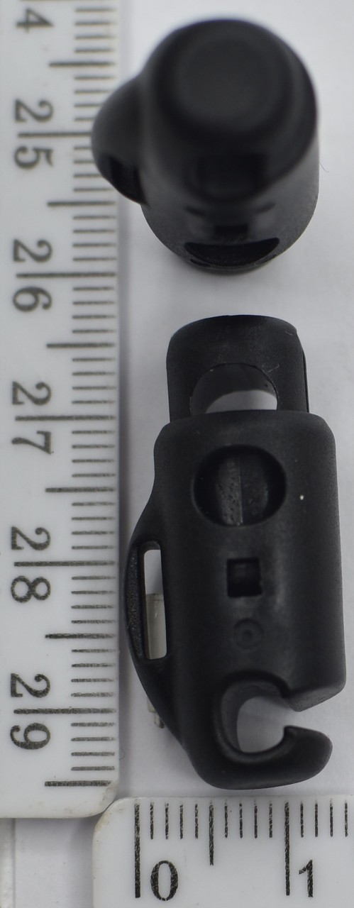 Фіксатор LC05MW YKK Японія під шнур ф=3-6мм чорний