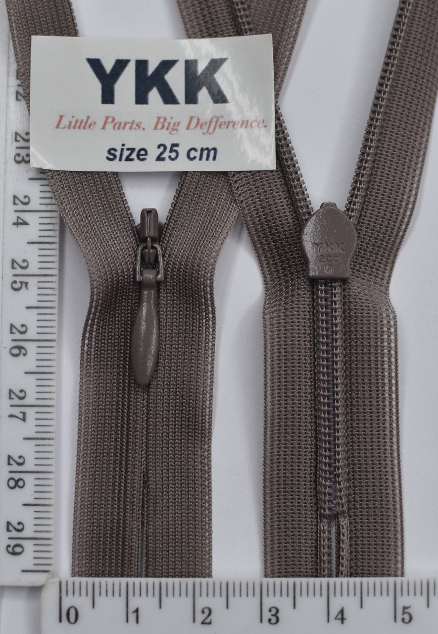 Блискавка спіраль №2 YKK Японія потайна нейлон 25см (296)