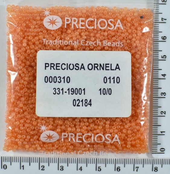 Бісер PRECIOSA №10 / 0 №02184 мат-блест пакет 50 грам