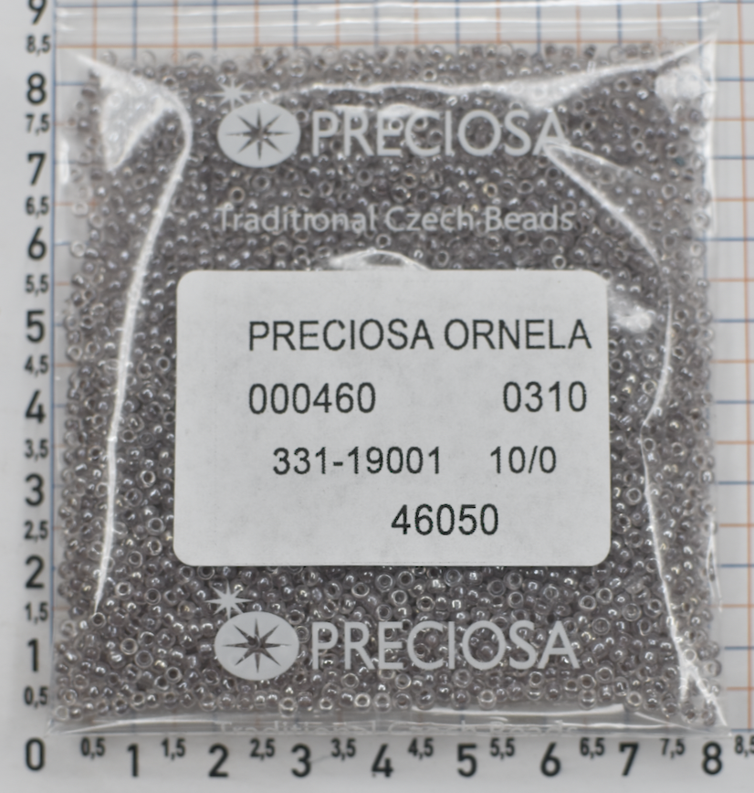 Бісер PRECIOSA № 10 / 0 прозо-перлам № 46050 пакет 50 грам