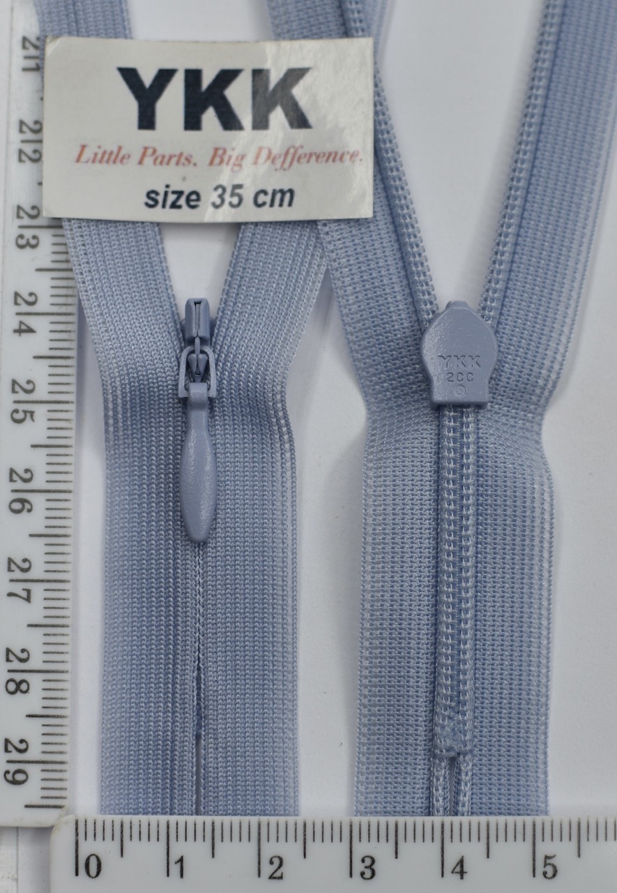 Блискавка спіраль №2 YKK Японія потайна нейлон 35см ( 095)