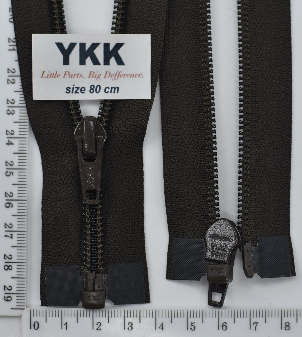 Блискавка спіраль №5 YKK Японія разьемний 80см (157) т болотний