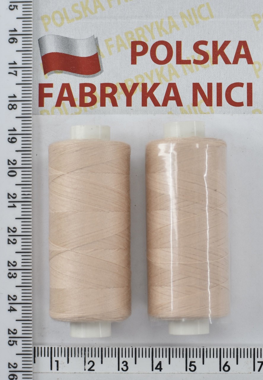 Нитка поліестер армовані №80 (аналог №40 / 2) 400ярд Польща №477