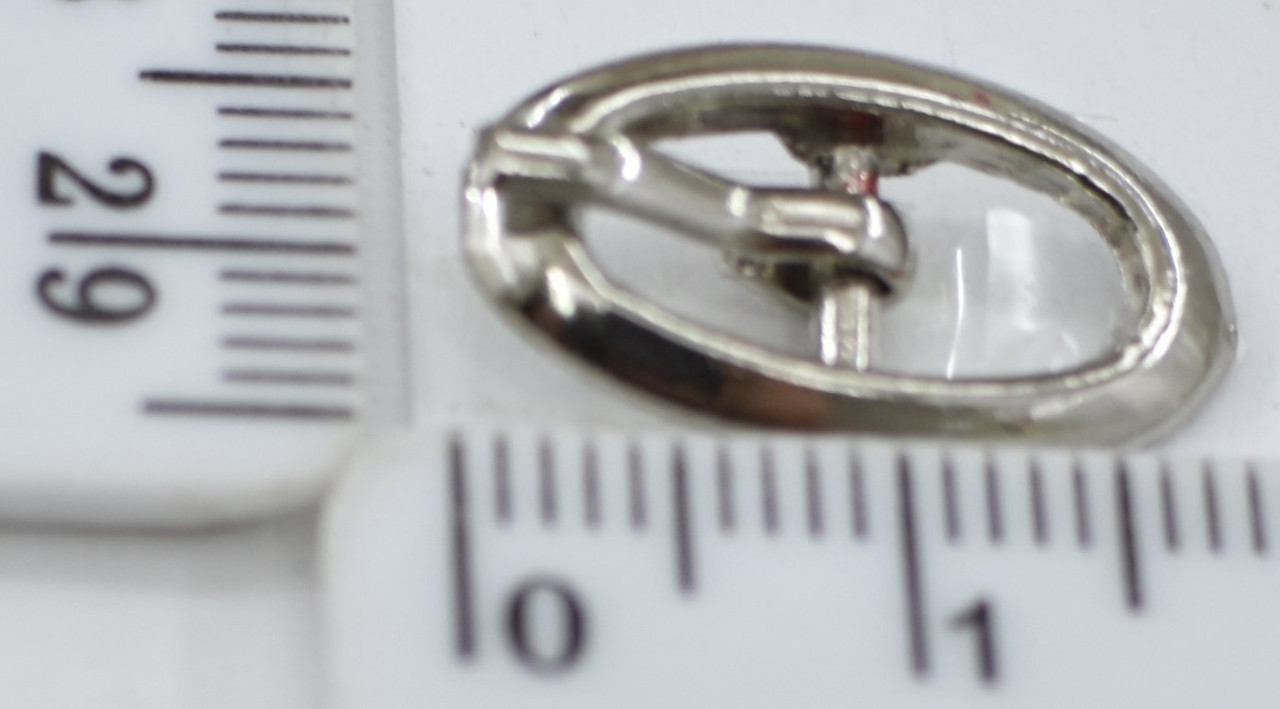 Пряжка шир = 8мм сер