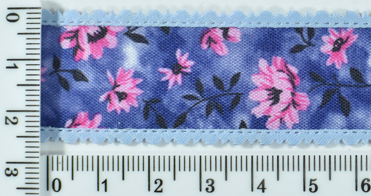 Тасьма (2,5 см) Польща т.сіній,5м