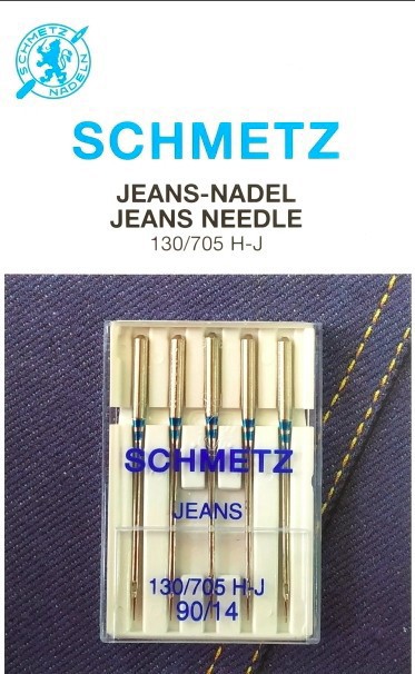 Голки для джинсових тканин Jeans № 90 SCHMETZ Німеччина побут шв маш