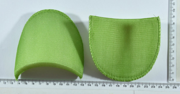 Підплічники щільні дрібні маленькі ( 1/2 "= 12мм) зелень