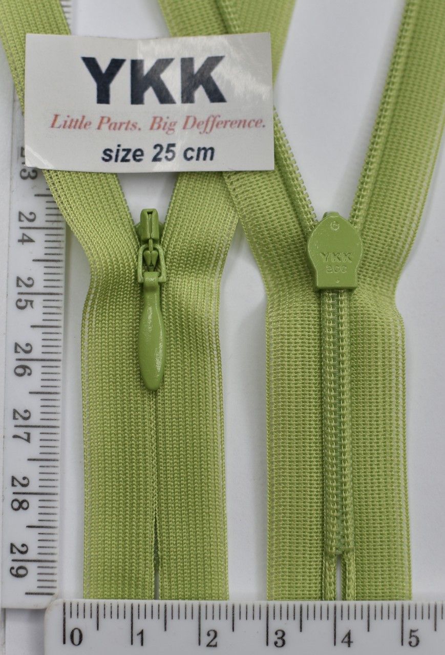 Блискавка спіраль №2 YKK Японія потайна нейлон 25см (827)