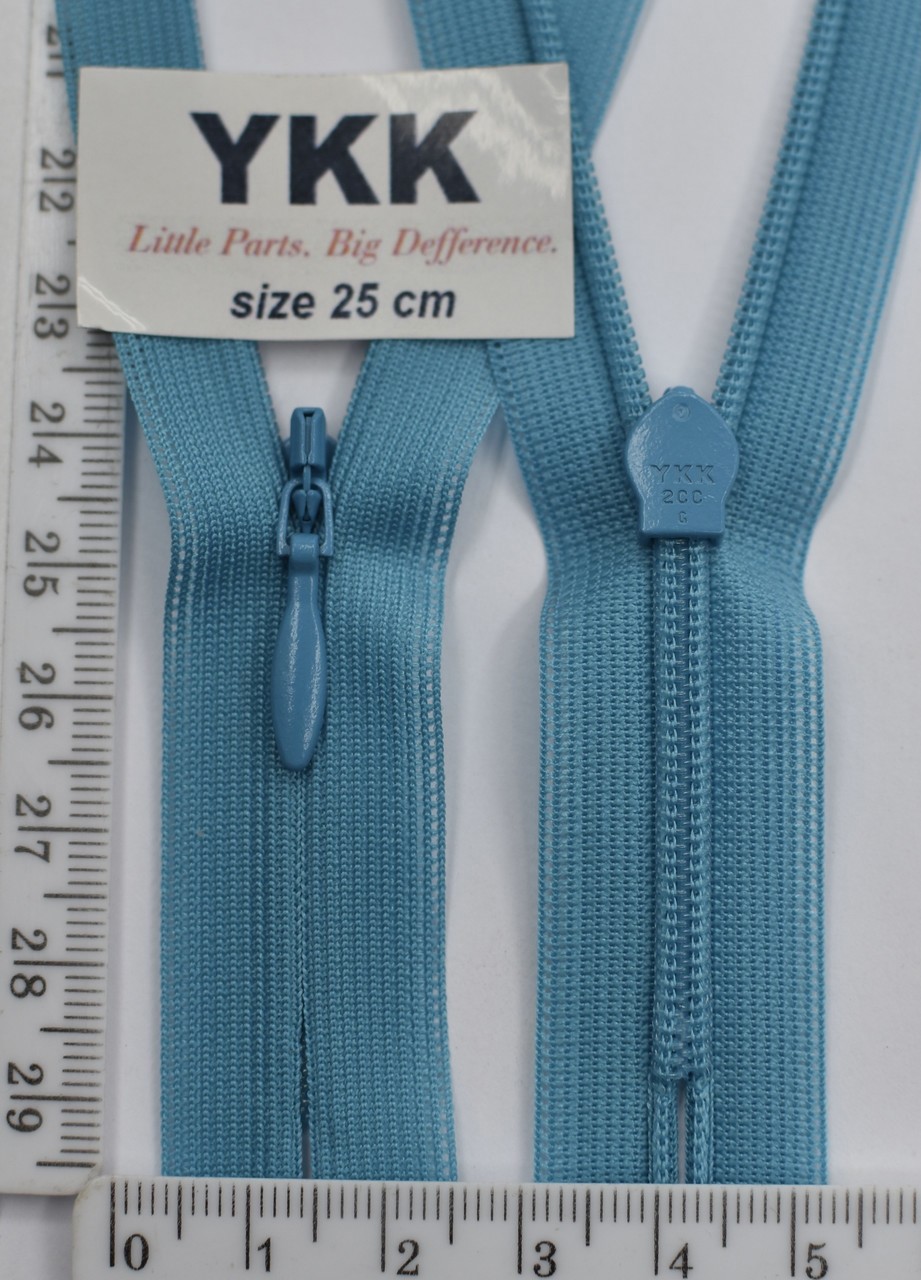 Блискавка спіраль №2 YKK Японія потайна нейлон 25см (370)