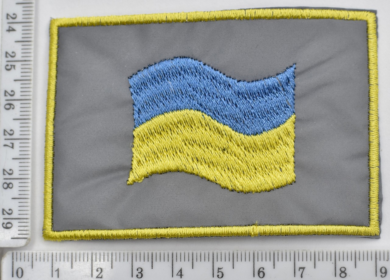 Аплікація термо клейова 5,8х 8,5см світловідбивна