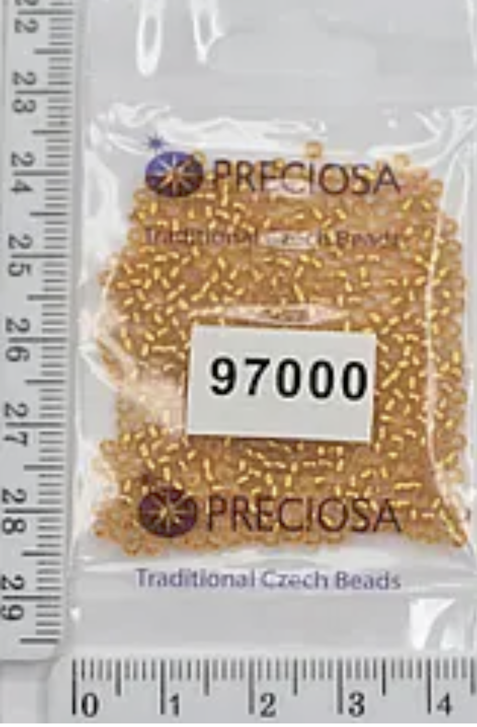 Бісер PRECIOSA №10 / 0 № 97000 шт=5гр