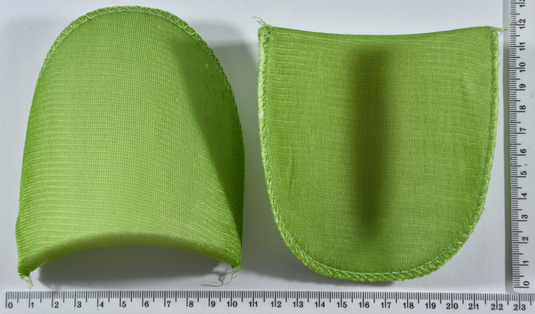 Підплічники щільні середні (5/8 "= 16мм) зелень