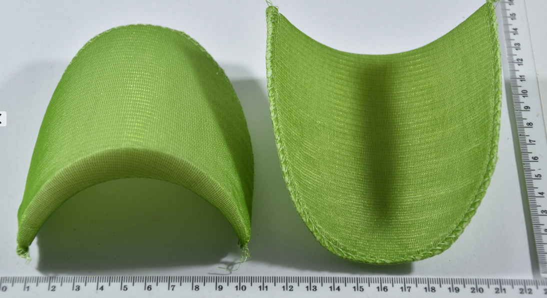 Підплічники щільні середні (5/8 "= 16мм) зелень