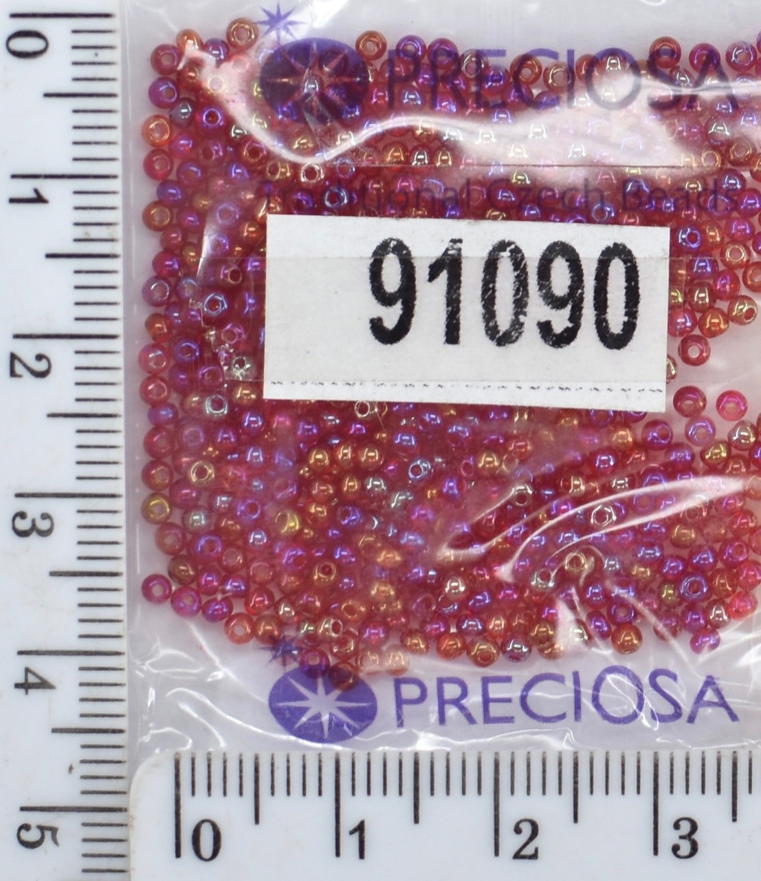 Бісер PRECIOSA №10 / 0 №91090 шт = 5гр