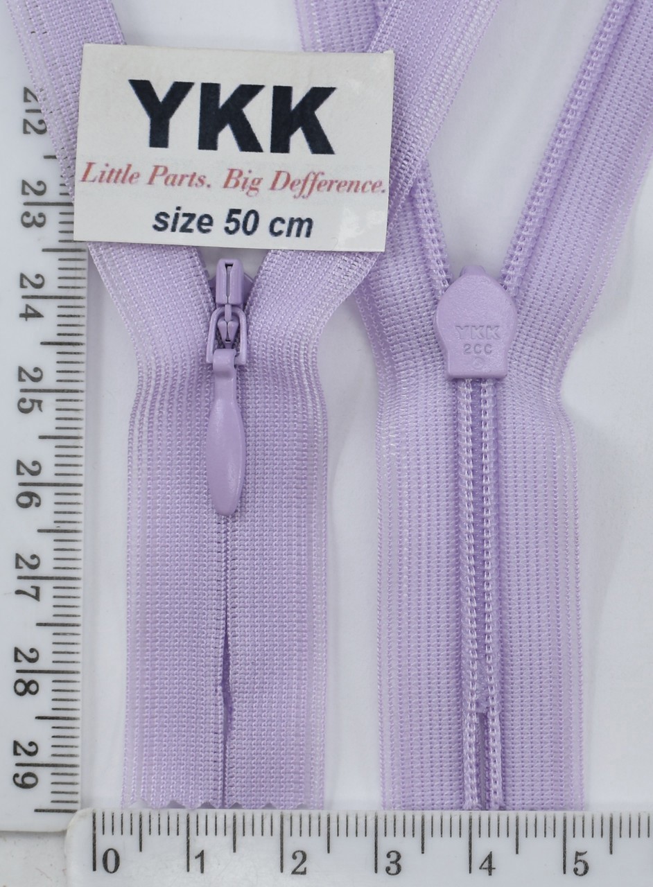 Блискавка спіраль №2 YKK Японія потайна нейлон 50см (068)