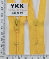 Блискавка спіраль №3 YKK Японія 18см (506) т жовтий
