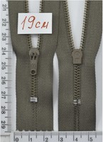 Блискавка трактор №3 брючний 19см т, бежевий №297
