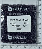 Бісер PRECIOSA №10 / 0 натурал №33080 пакет 50 грам