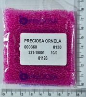 Бісер PRECIOSA №10 / 0 прозорого №01193 пакет 50 грам