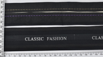 Корсаж на дублерине classik ширина 4 см чорний