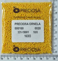 Бісер PRECIOSA №10 / 0 натурал №16383 пакет 50 грам