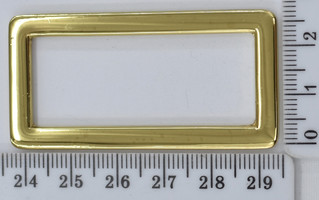 Кільце прямокутник під тасьму шир 4,8 см
