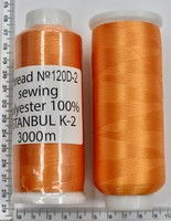 Нитка 120/2 п/ї для вишиваних машин 3000 м No478