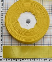 Стрічка атласна шир 25мм №88012 нас жовта