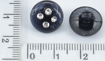 Гудзик ф13мм (А529) черн