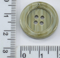 Гудзик ф 21мм 4отверстія олива