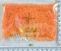Бісер №11 / 0 "MATSUNO" -Японія (50гр) №836 беж-бел