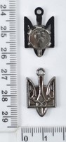 Оздоблення тризуб ф = 1,2 * 1,5 см чорне