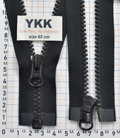 Блискавка 65см трактор № 5 YKK Японія VSC-56--DALHD- PE14 чорний (1)